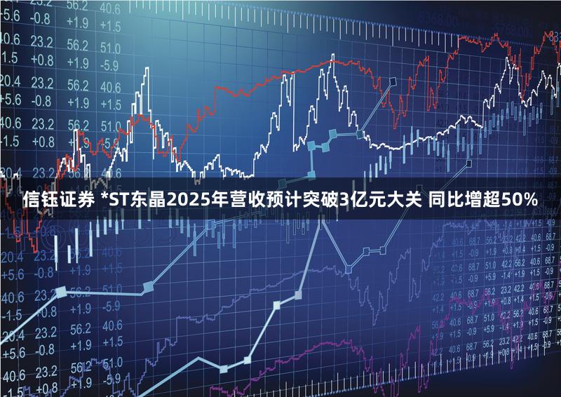 信钰证券 *ST东晶2025年营收预计突破3亿元大关 同比增超50%