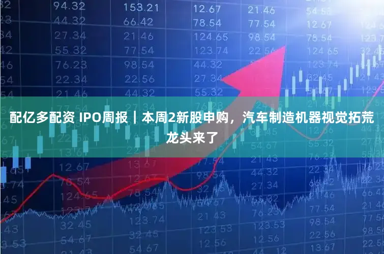 配亿多配资 IPO周报｜本周2新股申购，汽车制造机器视觉拓荒龙头来了