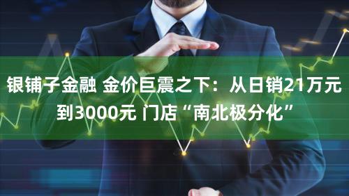 银铺子金融 金价巨震之下：从日销21万元到3000元 门店“南北极分化”