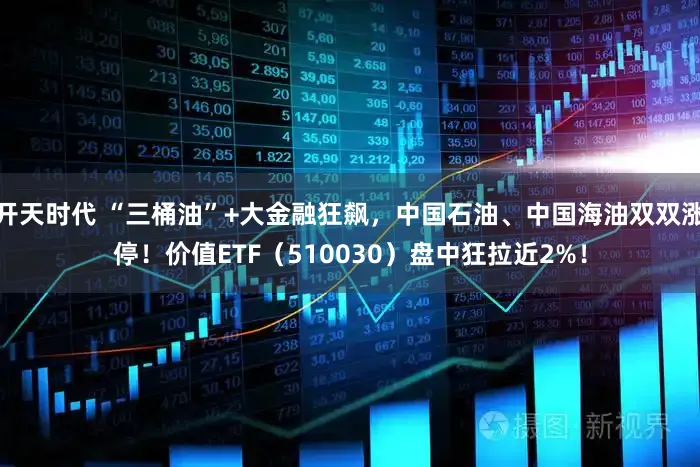 开天时代 “三桶油”+大金融狂飙，中国石油、中国海油双双涨停！价值ETF（510030）盘中狂拉近2%！