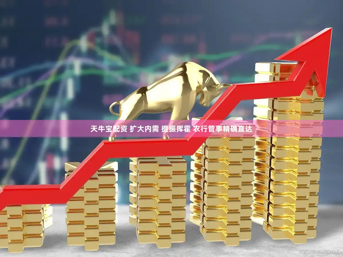 天牛宝配资 扩大内需 提振挥霍 农行管事精确直达