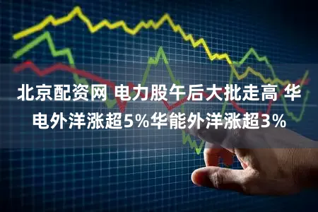 北京配资网 电力股午后大批走高 华电外洋涨超5%华能外洋涨超3%